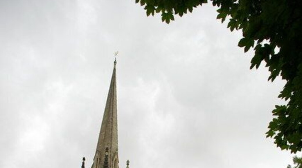 St Thomas' parish church, Newhey, Greater Manchester, seen from the southeast