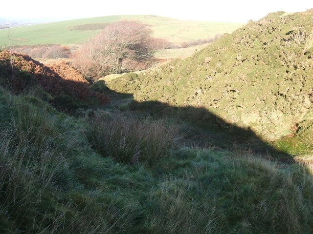 Sharp shadows on Meregill Beck