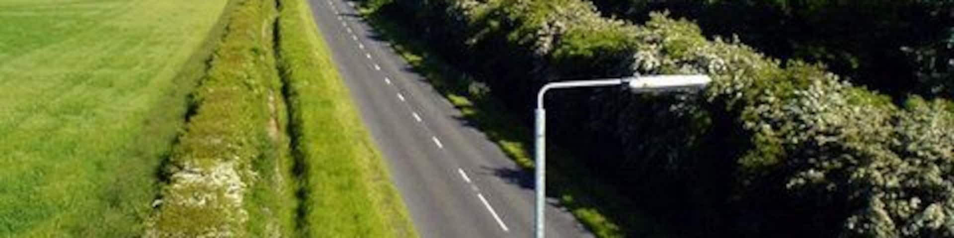 Road to Farnsfield This road is on the Eastern edge of Rainworth village, and meets up at the White Post Farm centre in Farnsfield