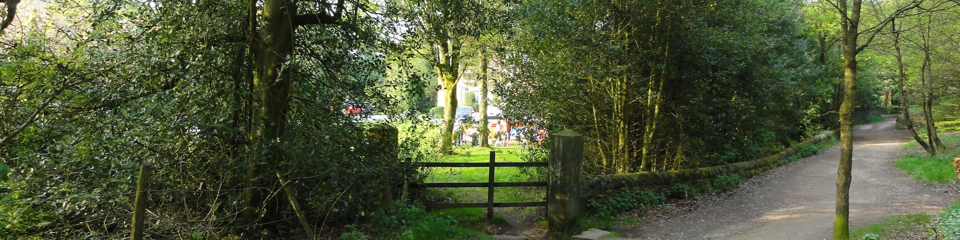 Rivington Good Friday 2011 Old entrance to Hall