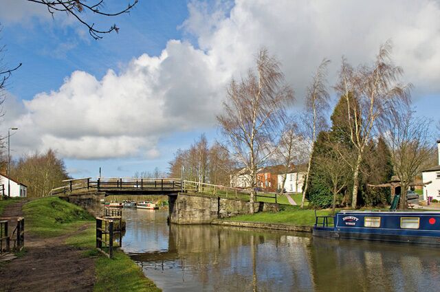 Canal and Bridge at Crooke