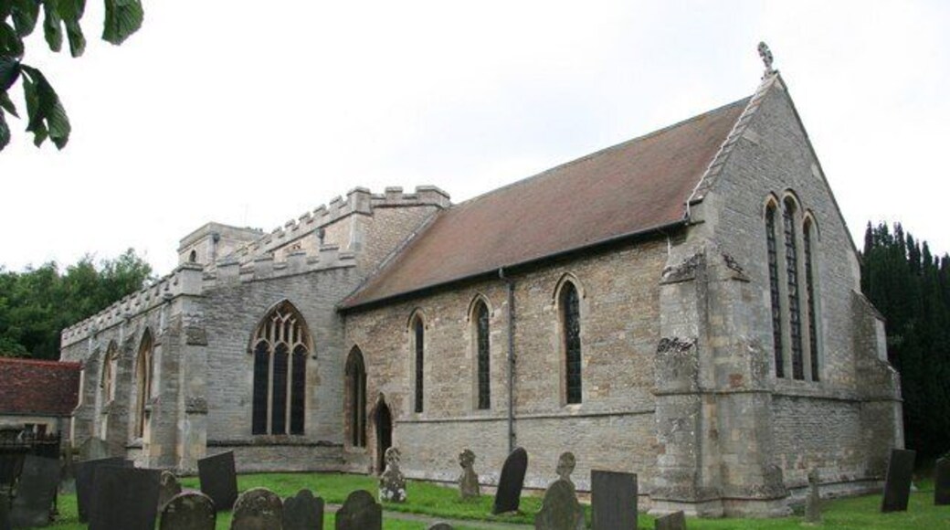 St.Mary's church Early English 13th century chancel with Decorated & Perpendicular aisle windows