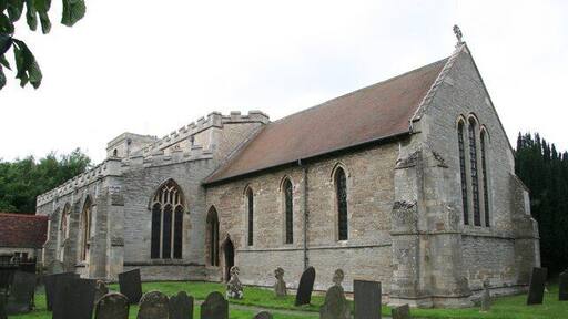 St.Mary's church Early English 13th century chancel with Decorated & Perpendicular aisle windows