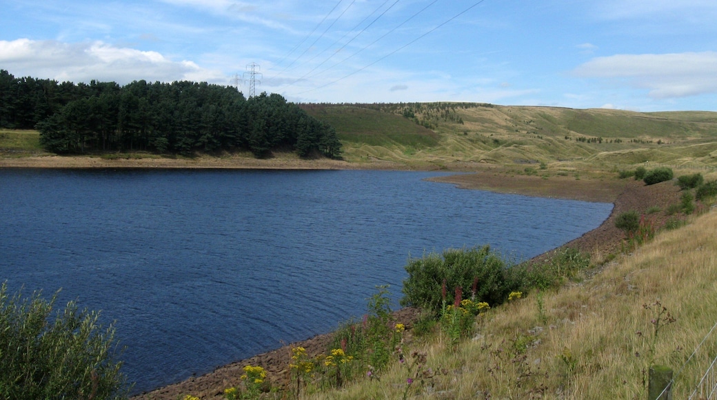Lake at Hurstwood, Lancashire, England