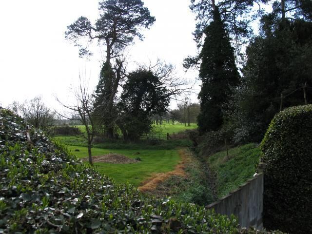 Wasing Estate. Taken from the back of the lodge, this view is southeast across the grid square.