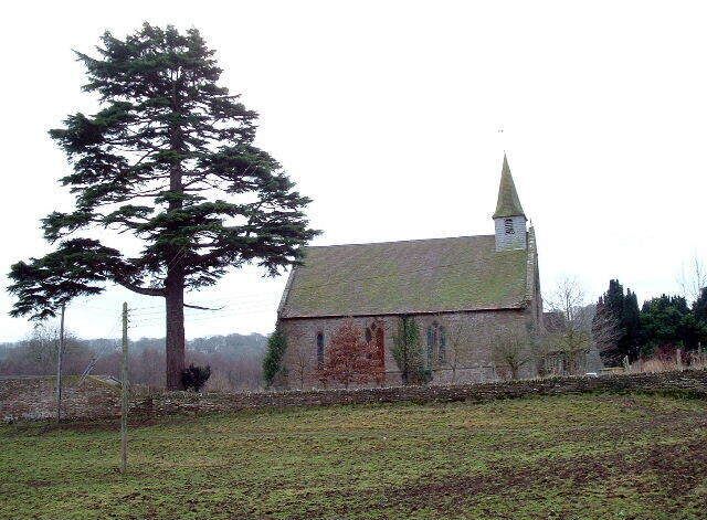 Aconbury Church. Viewed from the North