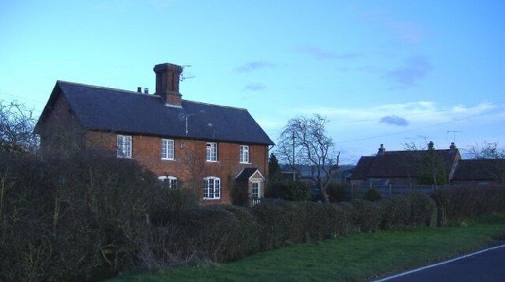 Goldborough cottages On the east side of Marlborough Road.