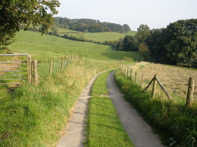 Farm track to Wall
