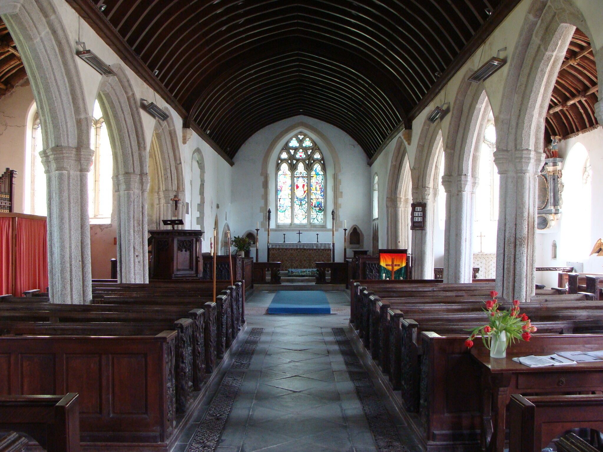 St Meubred's church, Cardinham, Cornwall, Great Britain.