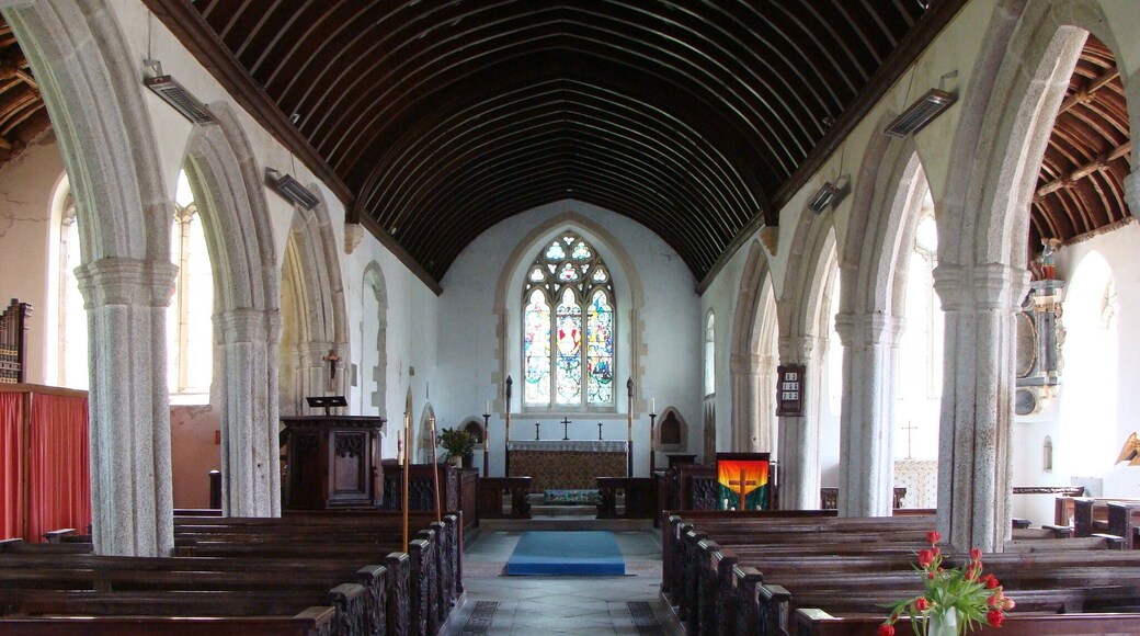 St Meubred's church, Cardinham, Cornwall, Great Britain.