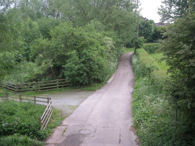 Viewed from a bridge