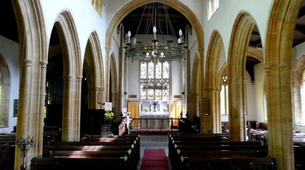 The church of The Blessed Virgin Mary, Donyatt - interior A fine big church with only a tiny village, although Horton, one mile away, is part of the parish.