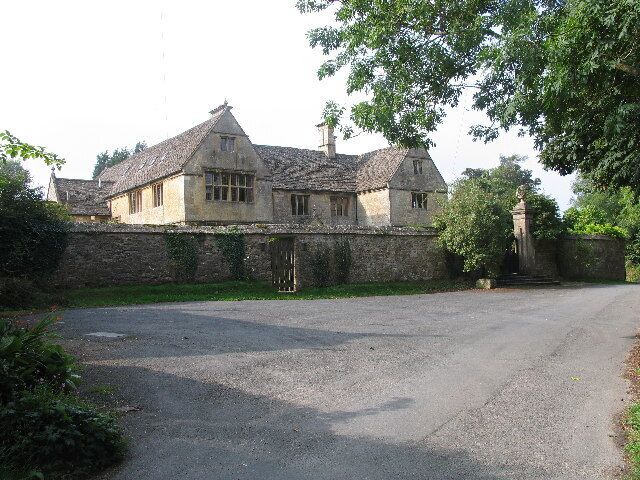 The Manor House, Upper Dowdeswell. Situated on a dead end lane off a quiet cross country lane, the hamlet of Upper Dowdeswell and its old manor house sees few visitors.