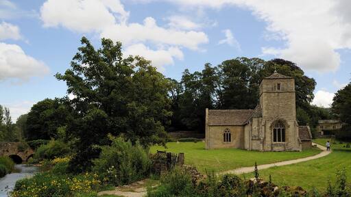 St Michael and St Martin's Church, Eastleach Martin, Cotswolds