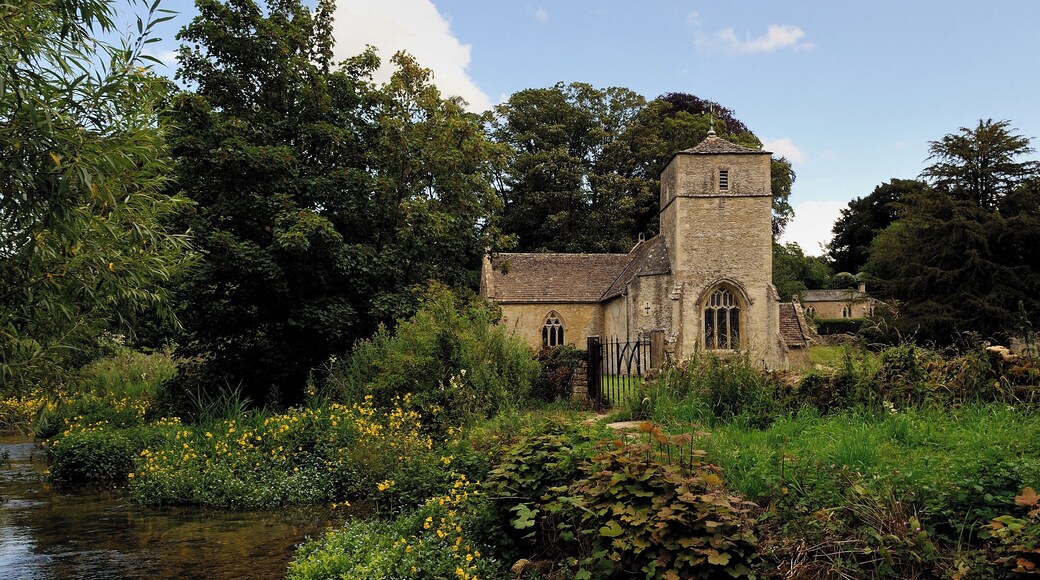 St Michael and St Martin's Church, Eastleach Martin, is a redundant Anglican church in Eastleach Martin, Gloucestershire, England. It has been designated by English Heritage as a Grade I listed building, and is under the care of the Churches Conservation Trust. The church stands close to the River Leach. The church was founded in the 12th century by Richard Fitzpons, whose son granted it to Great Malvern Priory in 1120.