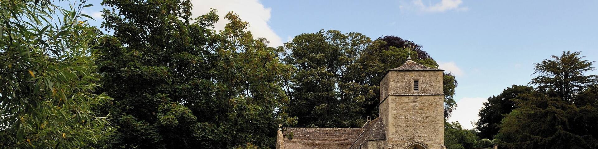 St Michael and St Martin's Church, Eastleach Martin, is a redundant Anglican church in Eastleach Martin, Gloucestershire, England. It has been designated by English Heritage as a Grade I listed building, and is under the care of the Churches Conservation Trust. The church stands close to the River Leach. The church was founded in the 12th century by Richard Fitzpons, whose son granted it to Great Malvern Priory in 1120.
