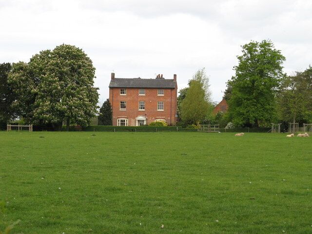 House and Lambs. A view of Anceller House.