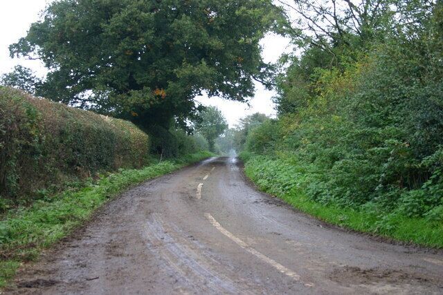 Lane to nowhere This lane goes to a bridleway that then leads to the rear of the Ladfordfields Industrial Estate, the estate is not accessible by any vehicle from here.