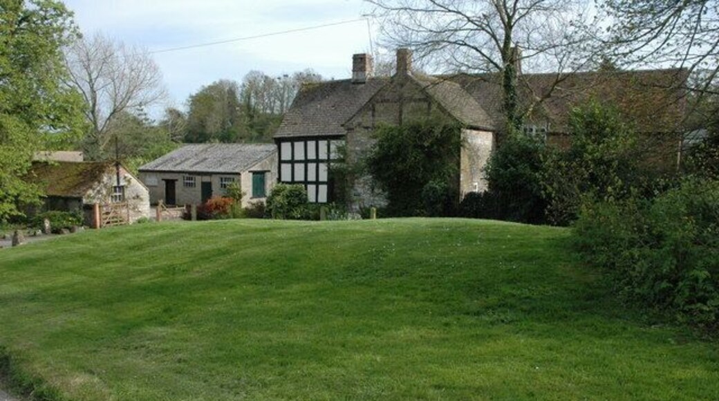 Farm at Elmore Farmhouse and farm buildings in Elmore.
