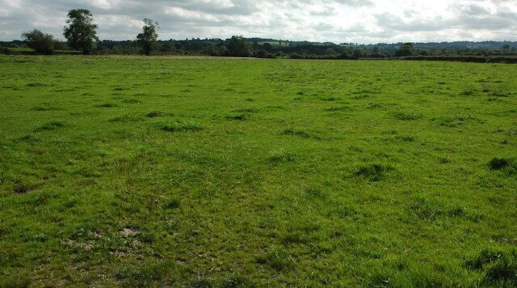 Pasture land in the Evenlode valley Pasture land in the Evenlode valley to the south of the village of Evenlode.