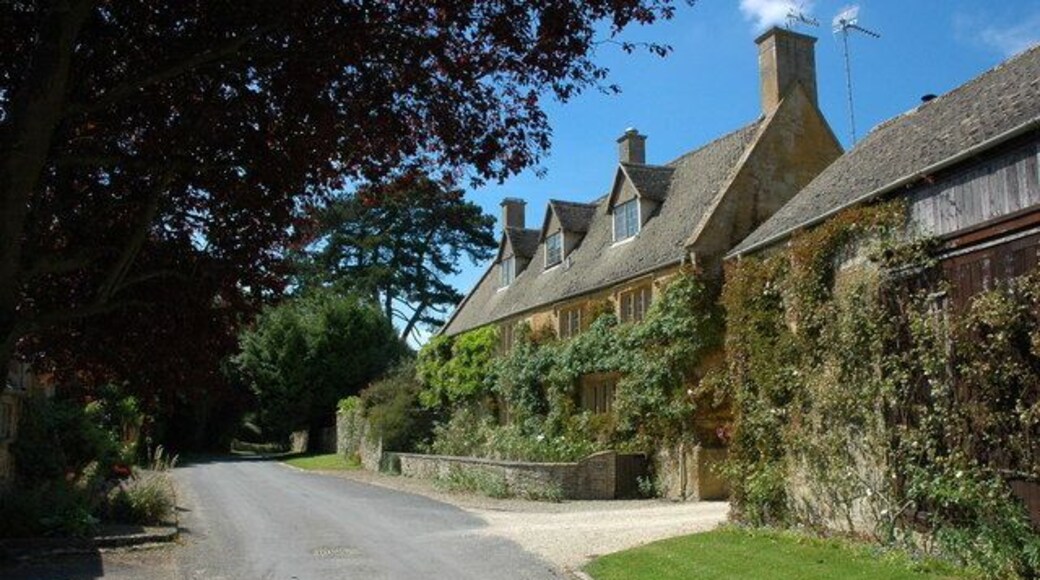 House in Evenlode Cotswold stone built house in the village of Evenlode.