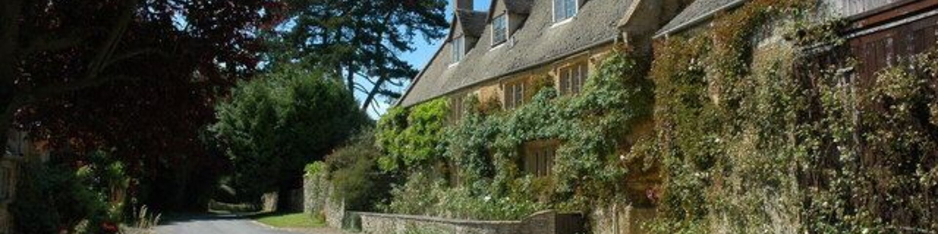 House in Evenlode Cotswold stone built house in the village of Evenlode.