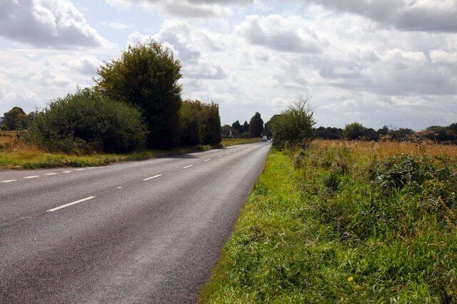 The A338 to East Hanney