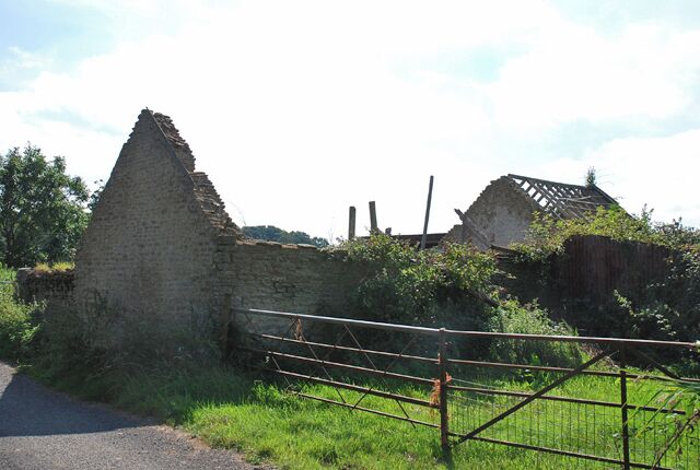 Derelict building on Park Lane