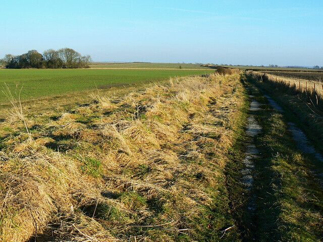 White Horse Trail, Highway Hill The trail follows a bridleway up the hill behind the viewpoint to a plateau. The trail turns south-west after a few hundred metres.