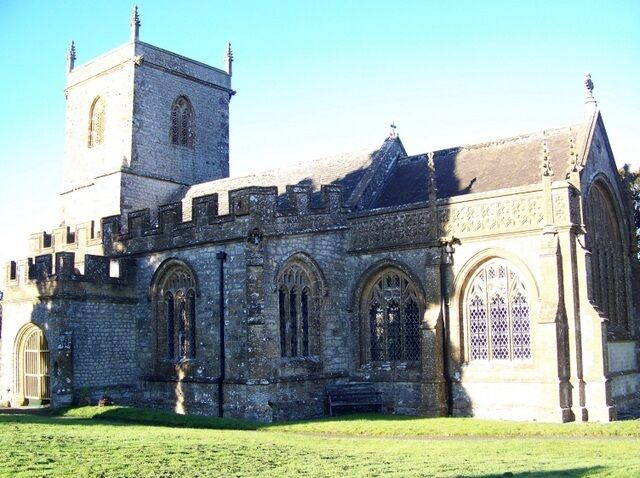 The Church of St Peter and St Paul, Mappowder The building comprises of a chancel, nave, sough aisle and chapel, west tower and south porch. It is late Perpendicular in character and is build of squared and courses rubble with ashlar dressings of limestone and Greensand.