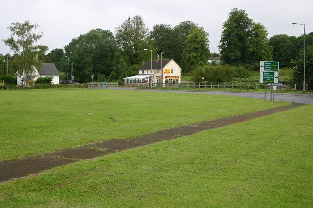 A3026 junction with the A338 A3026 junction with the A338