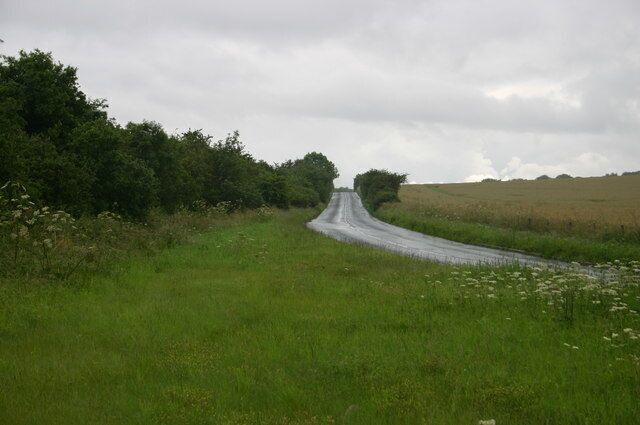 The road to Bulford Camp The road to Bulford Camp heads out from Home Farm Tidworth