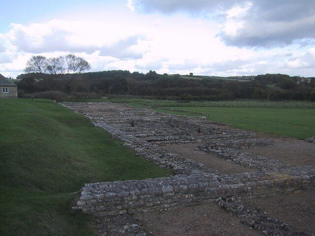 The Remains of North Leigh Roman Villa