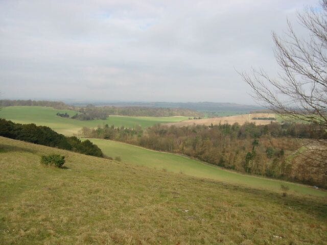 Pepperbox Hill. The view from Pepperbox Hill, near Salisbury