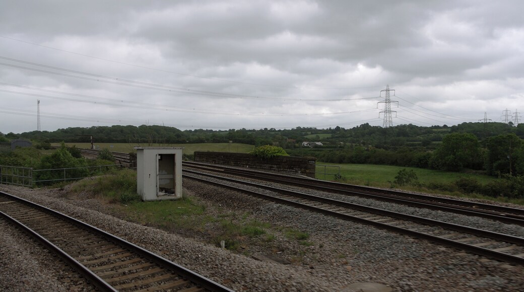 Westerleigh Junction, viewed from a CrossCountry HST heading north.