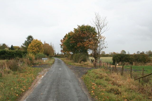 Approaching Yelford From the west.
