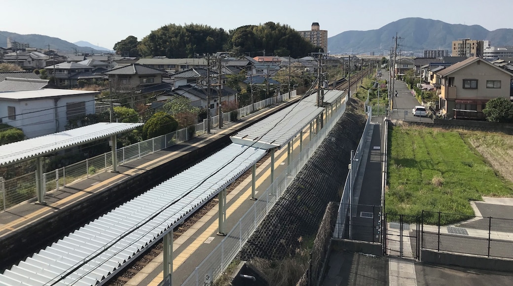 朽網駅の空港口より望む下曽根方面
