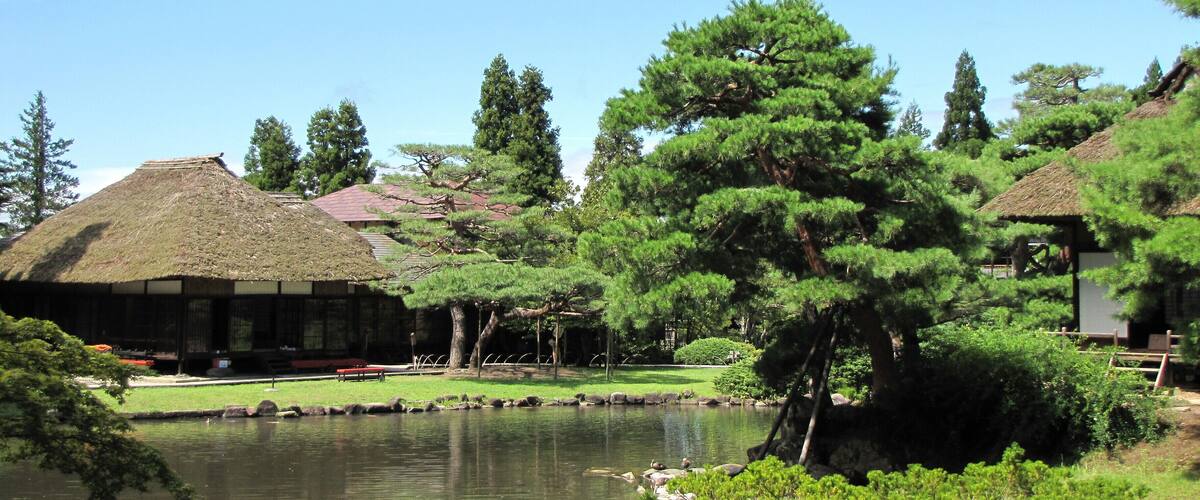 会津松平氏庭園御薬園
