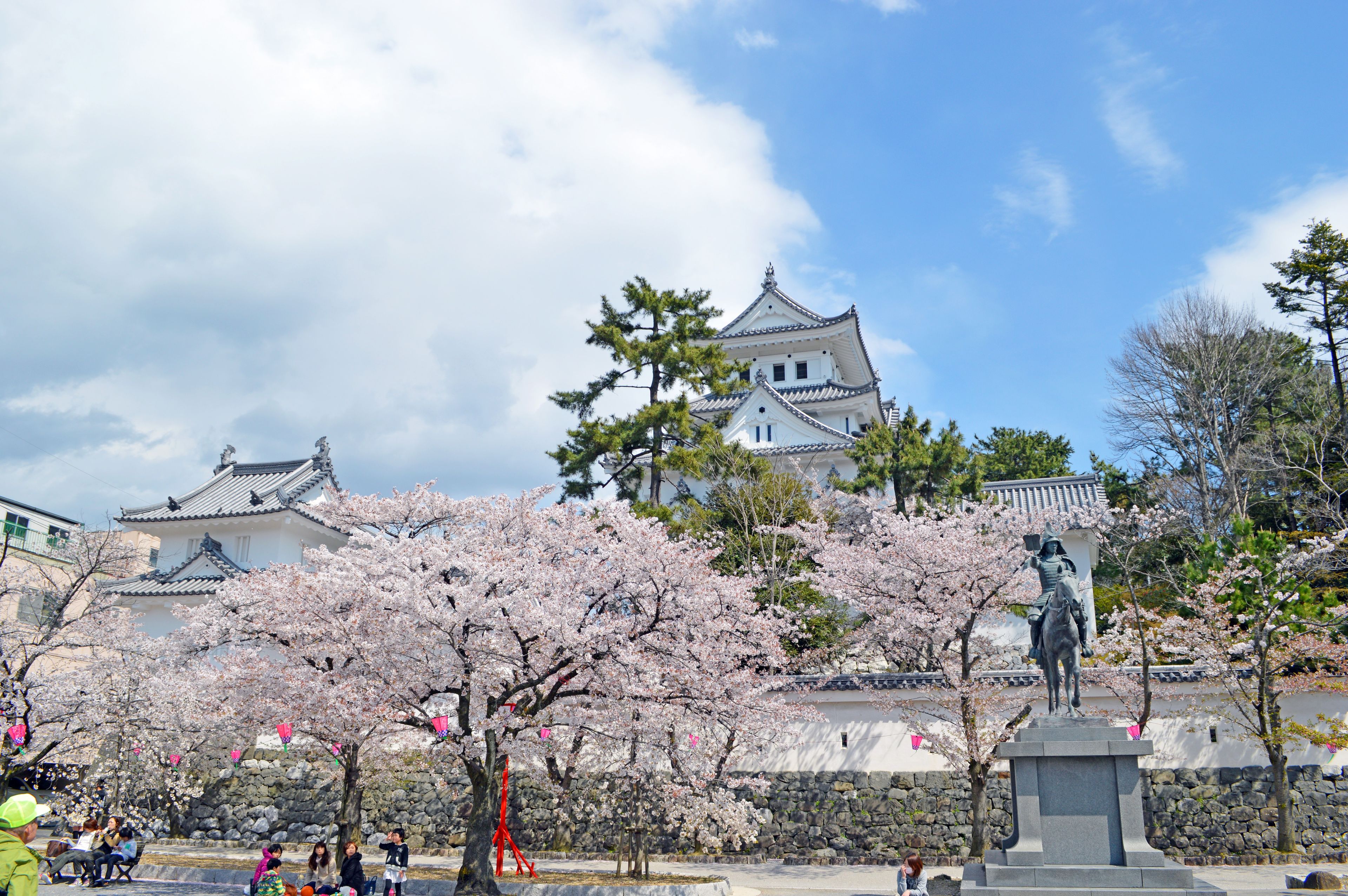 Ogaki Castle in Japan