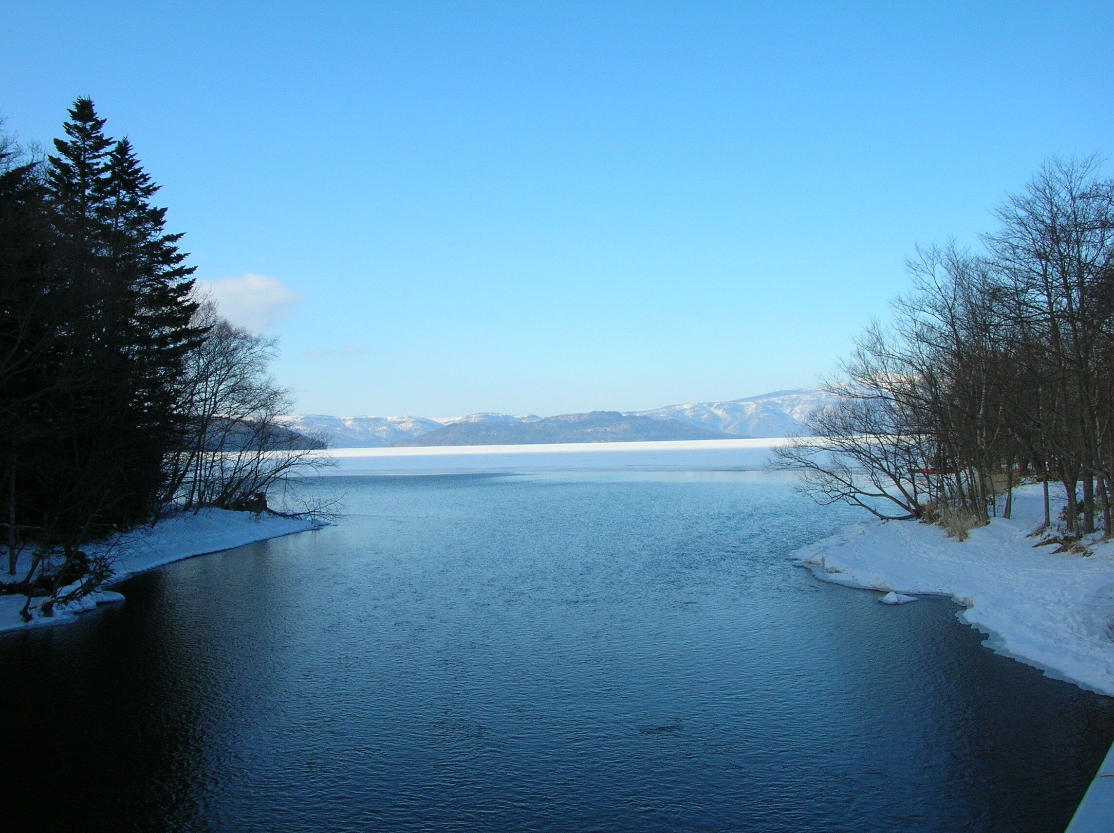 釧路川の始まり(from the lake to the river)
