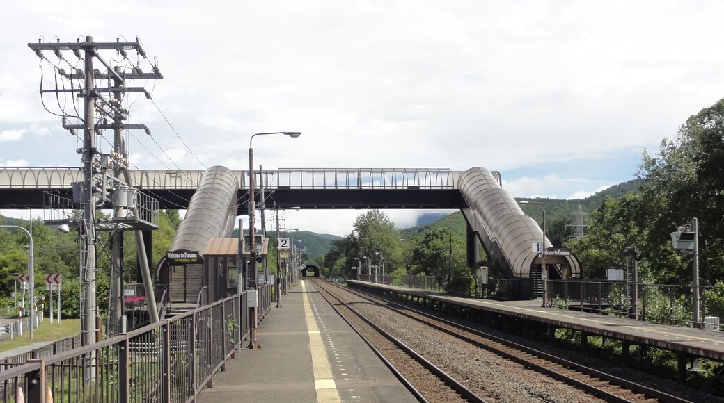 石勝線・トマム駅ホーム