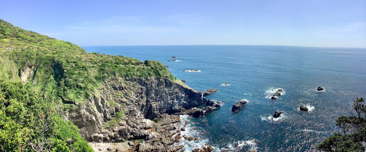 Tengu no Hana at Cape Ashizuri in Tosashimizu City, Kochi Prefecture