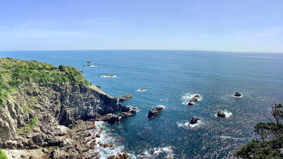 Tengu no Hana at Cape Ashizuri in Tosashimizu City, Kochi Prefecture