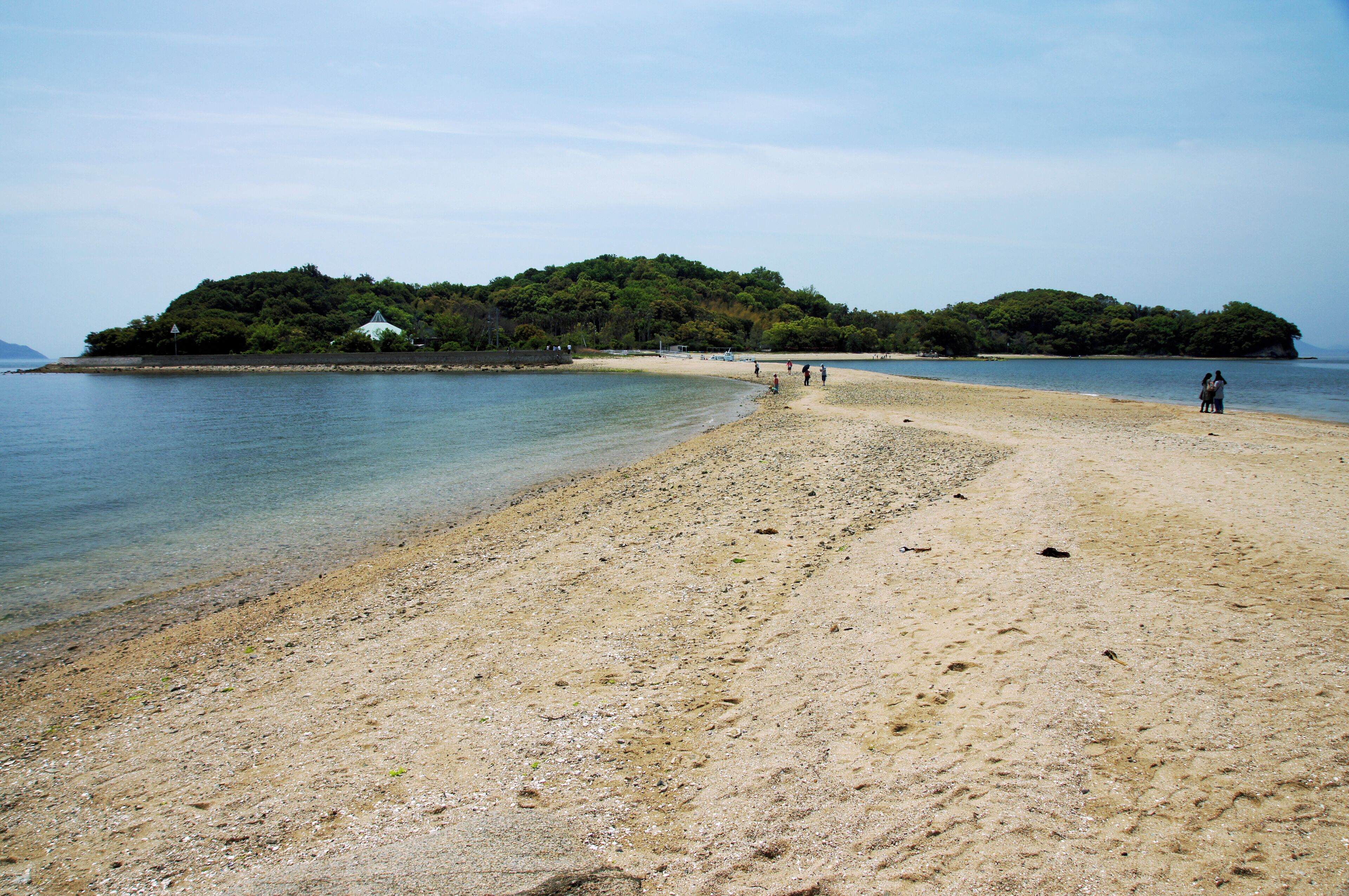 The Angel_Road of Shōdo Island, Tonosho, Kagawa prefecture, Japan