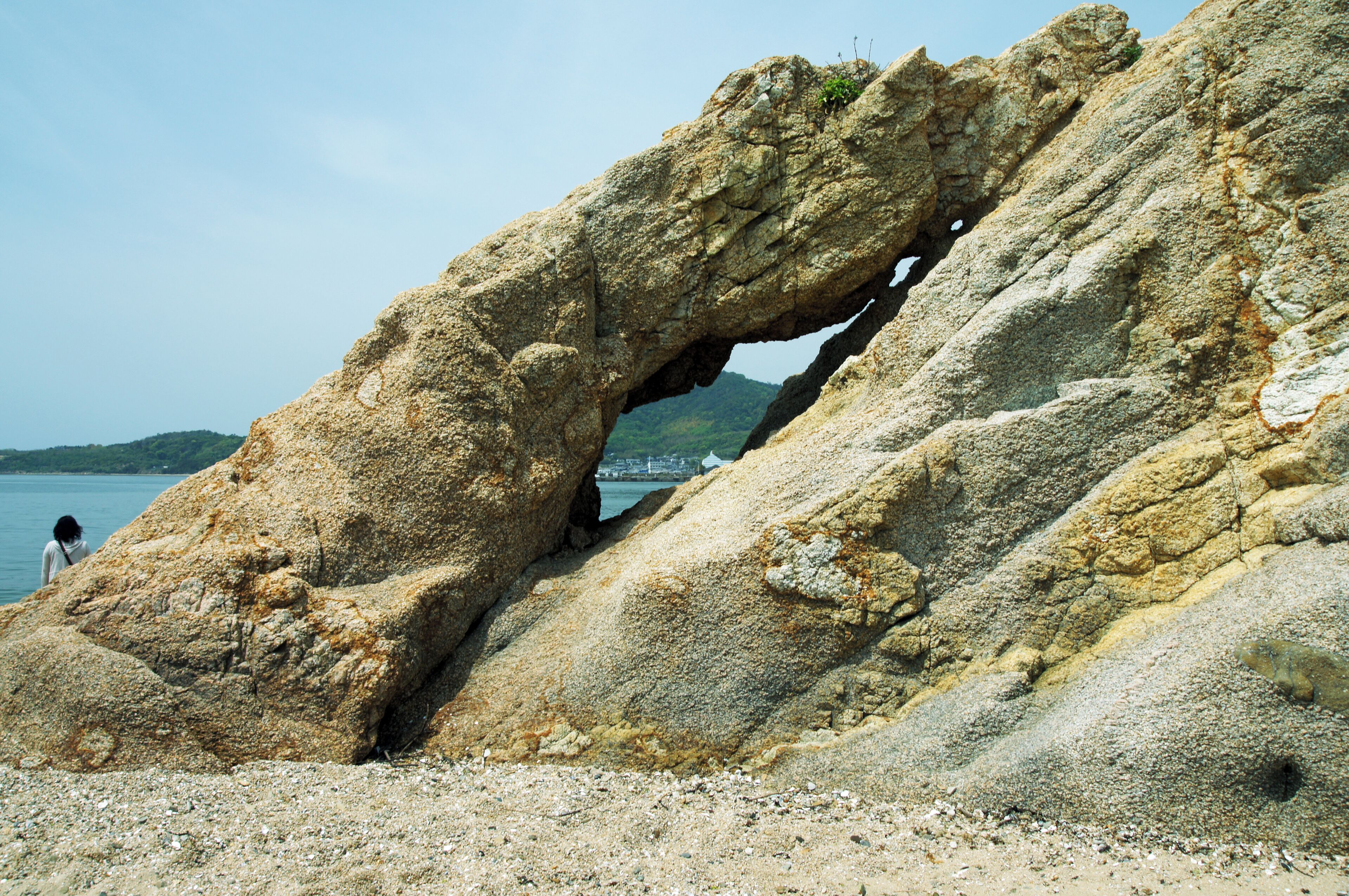 The Angel Road of Shōdo Island, Tonosho, Kagawa prefecture, Japan