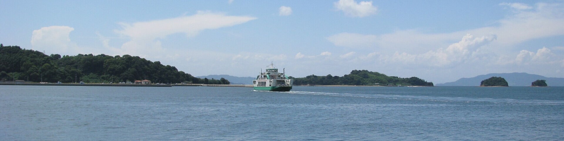 The Dai-7-Karakoto of Maejima-Ferrie. This place is Setouchi, Okayama Prefecture, Japan.
