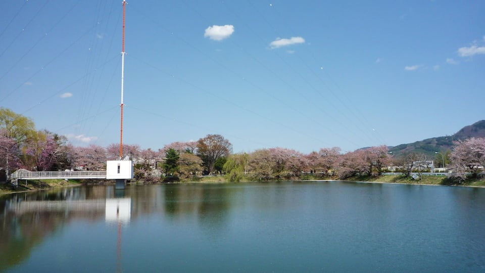 Lake Senroku.