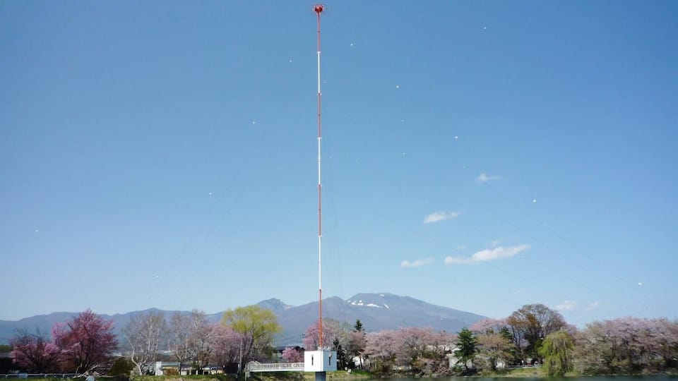 Lake Senroku, Mount Asama.