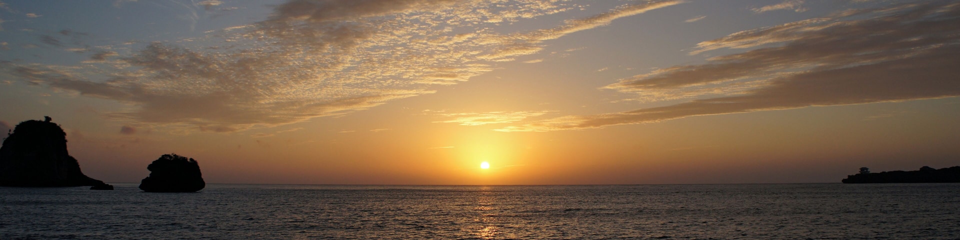Tudumari-no-hama ( Tsukigahama Beach ) in Iriomote Island, Taketomi Town, Okinawa Prefecture, Japan.