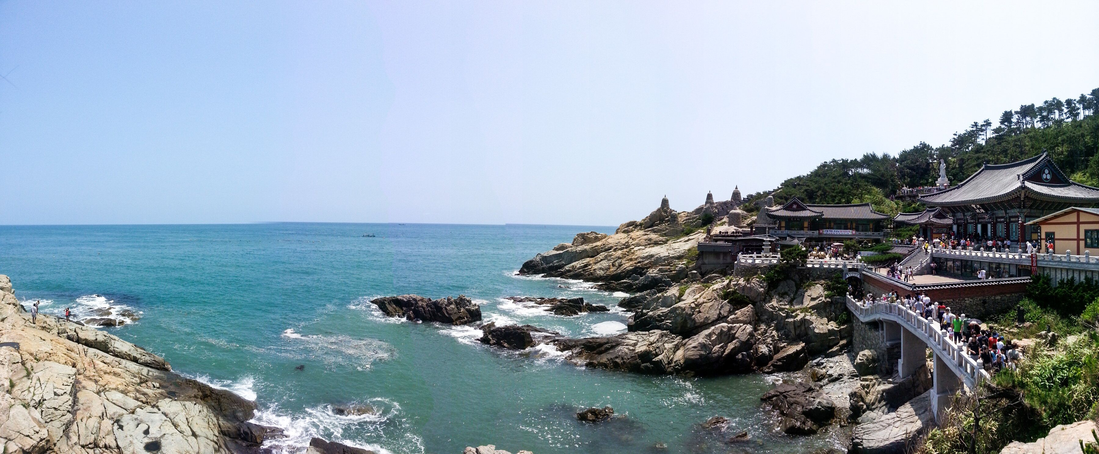 Scenery at Haedong Yonggungsa Temple in Busan, South Korea